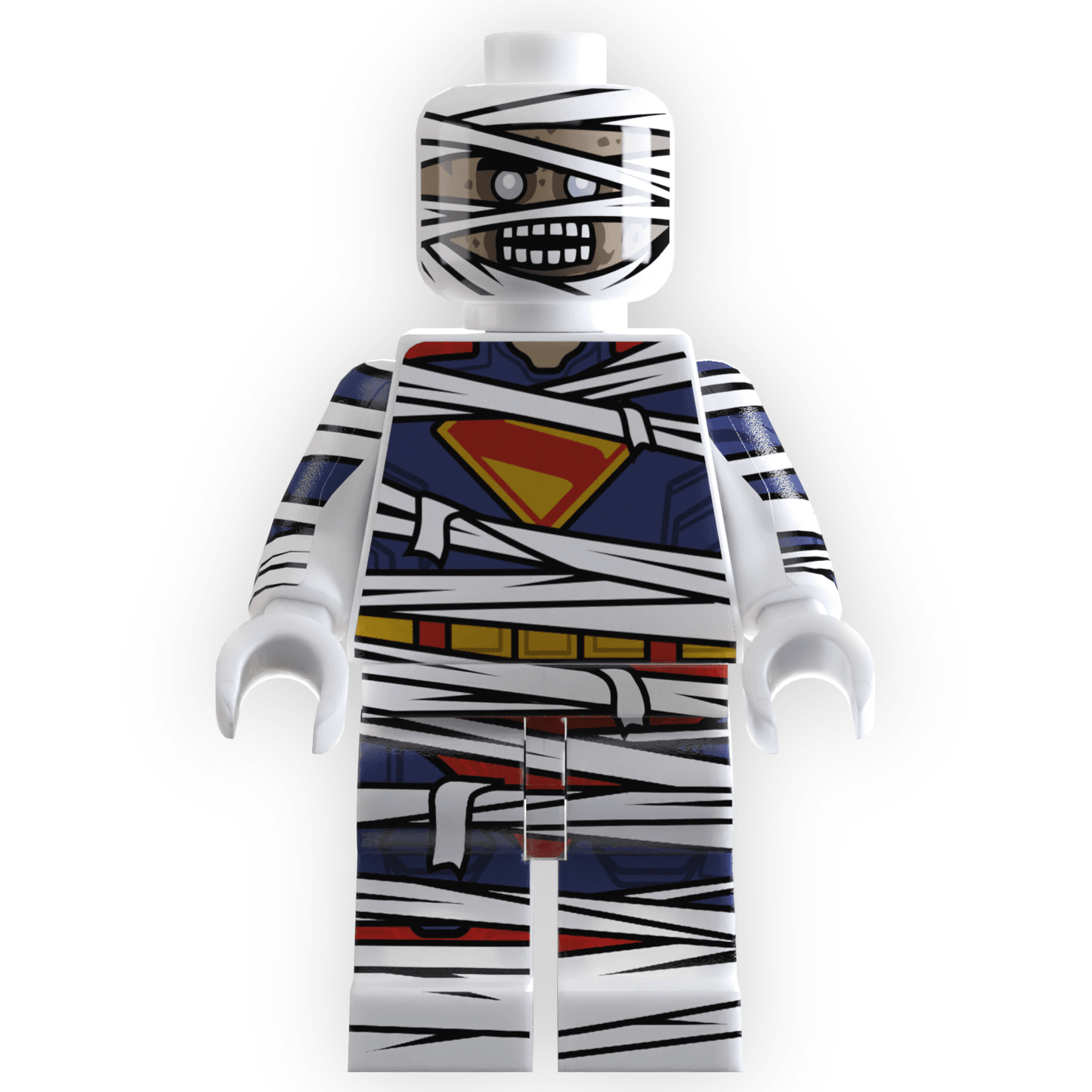SUPERMUMMY Minifig made using LEGO parts -