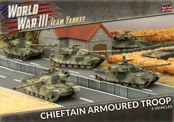 Team Yankee: British - Chieftain Armoured Troop -
