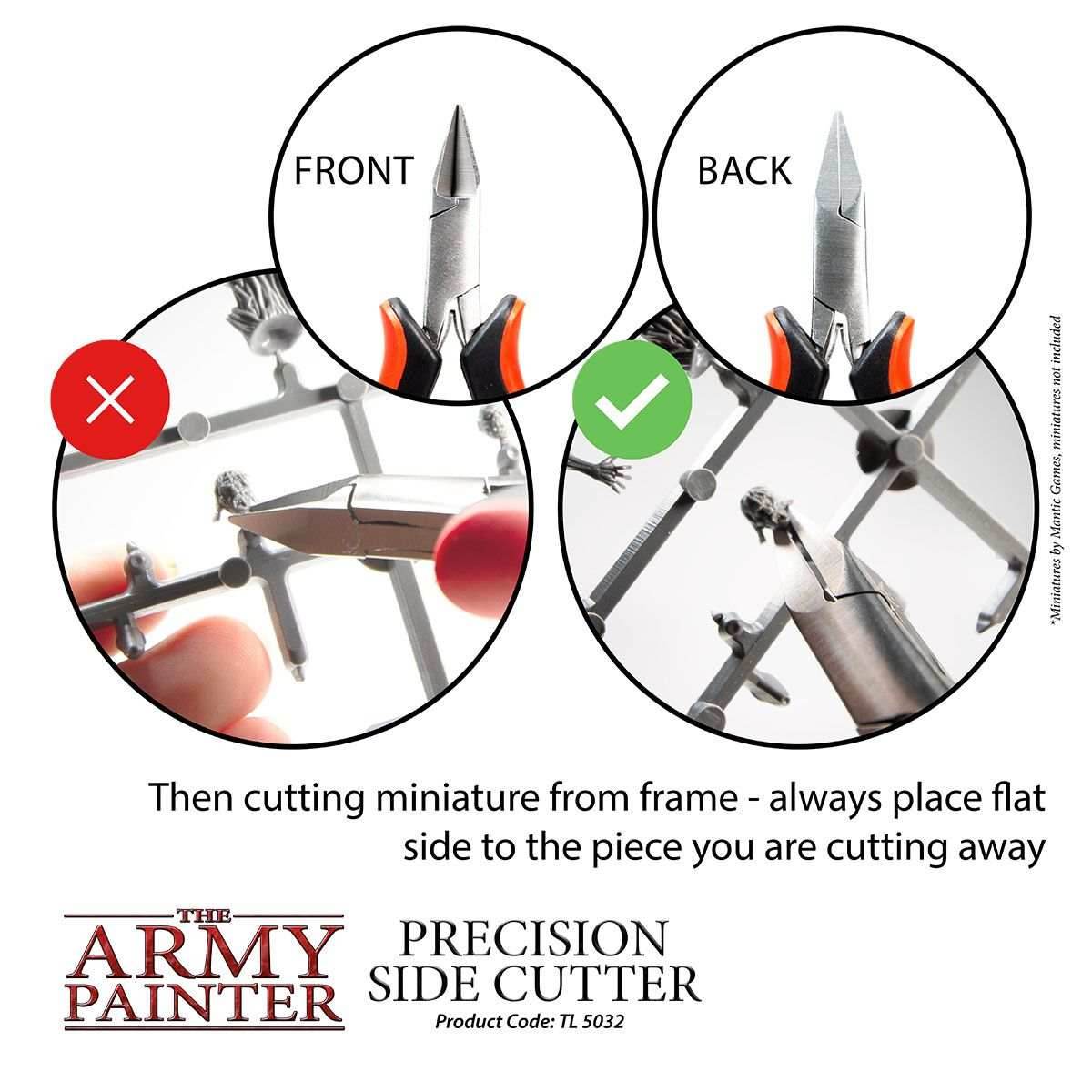 The Army Painter Precision Side Cutter -