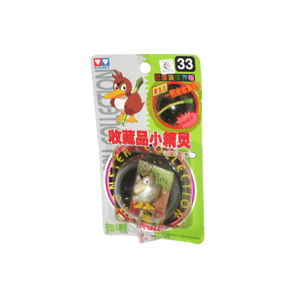 TOMY: Pokemon Monster Collection - Farfetch'd with Green Onion #33 -