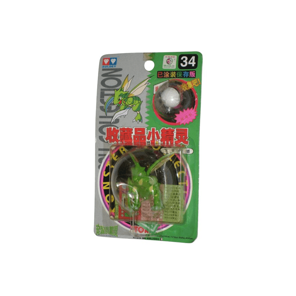 TOMY: Pokemon Monster Collection - Scyther with Pokeball #34 -