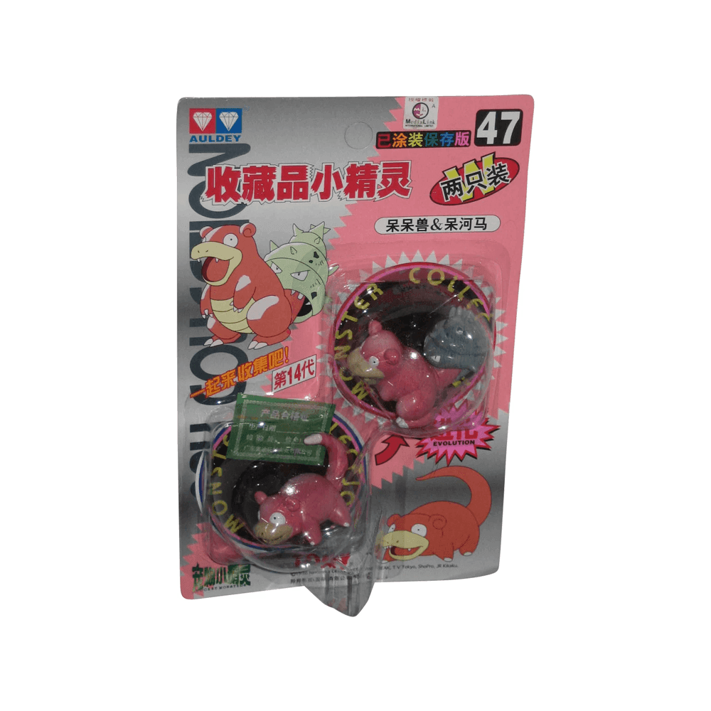 TOMY: Pokemon Monster Collection - Slowbro and Slowpoke #47 -