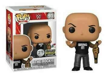 Pop! WWE: The Rock (Bring It!) Entertainment Earth Exclusive -