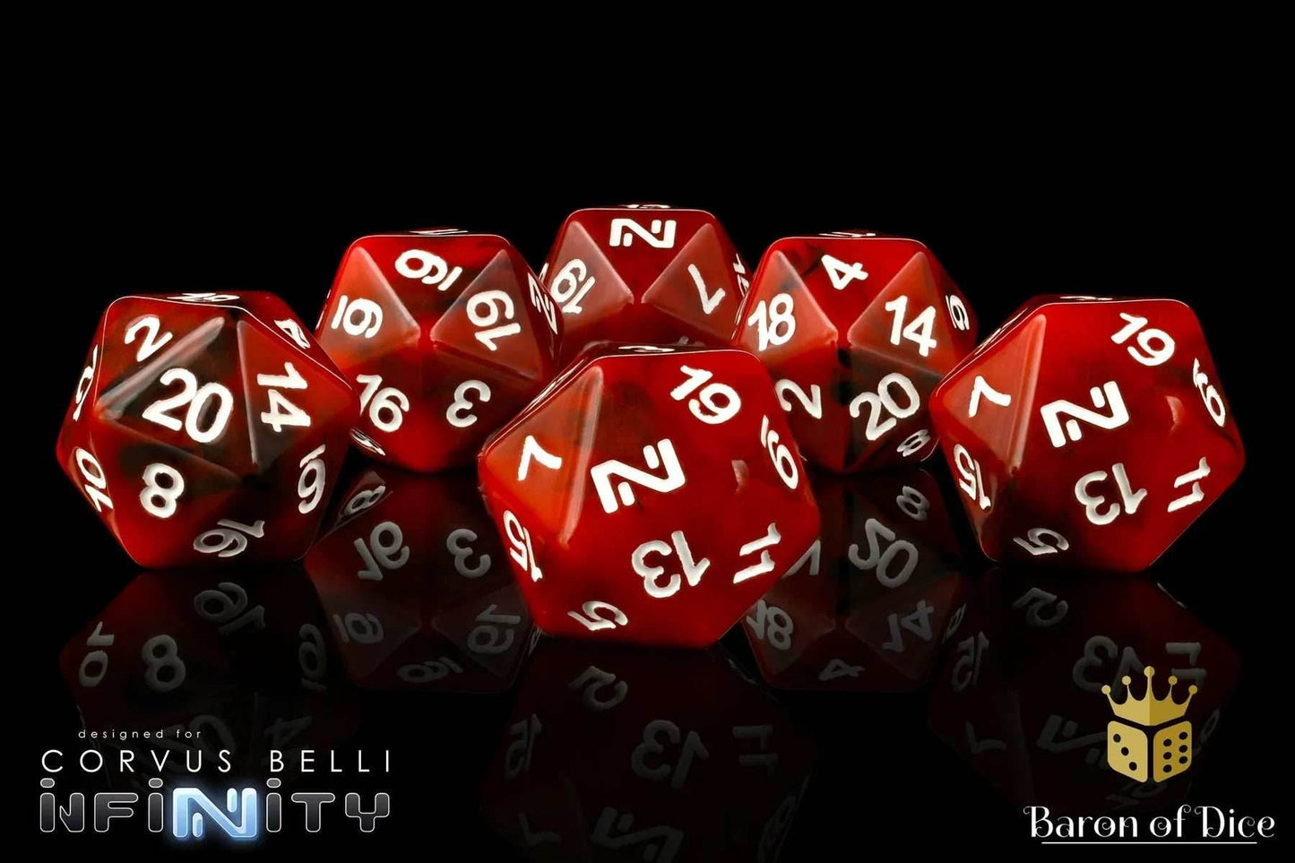 INFINITY: THRICE COALITION, DICE SET -