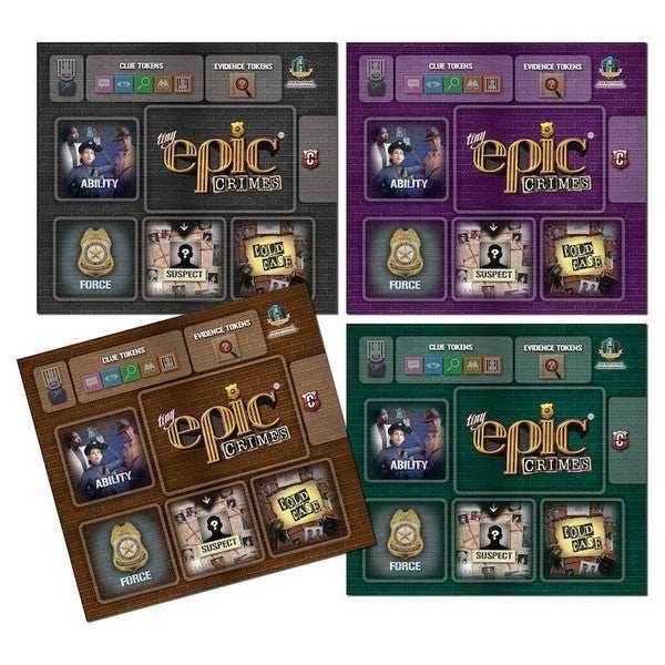 Tiny Epic Crimes: Detective Mats -