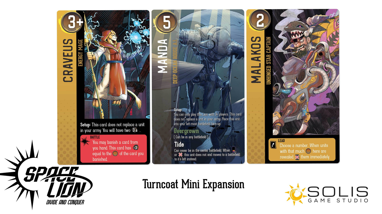 Turncoat Mini Expansion ( Space Lion: Divide and Conquer ) -