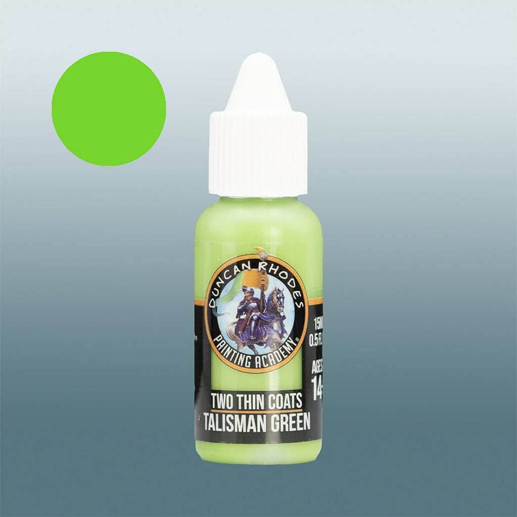 Two Thin Coats Bright: Talisman Green -