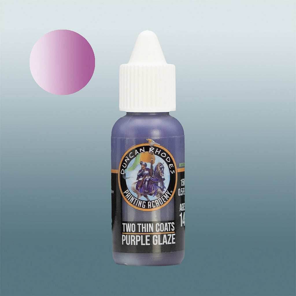 Two Thin Coats Glaze: Purple Glaze -