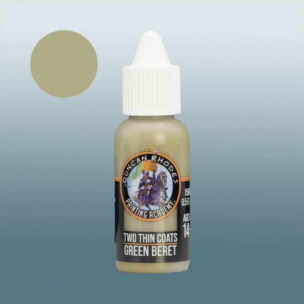Two Thin Coats Highlight: Green Beret -