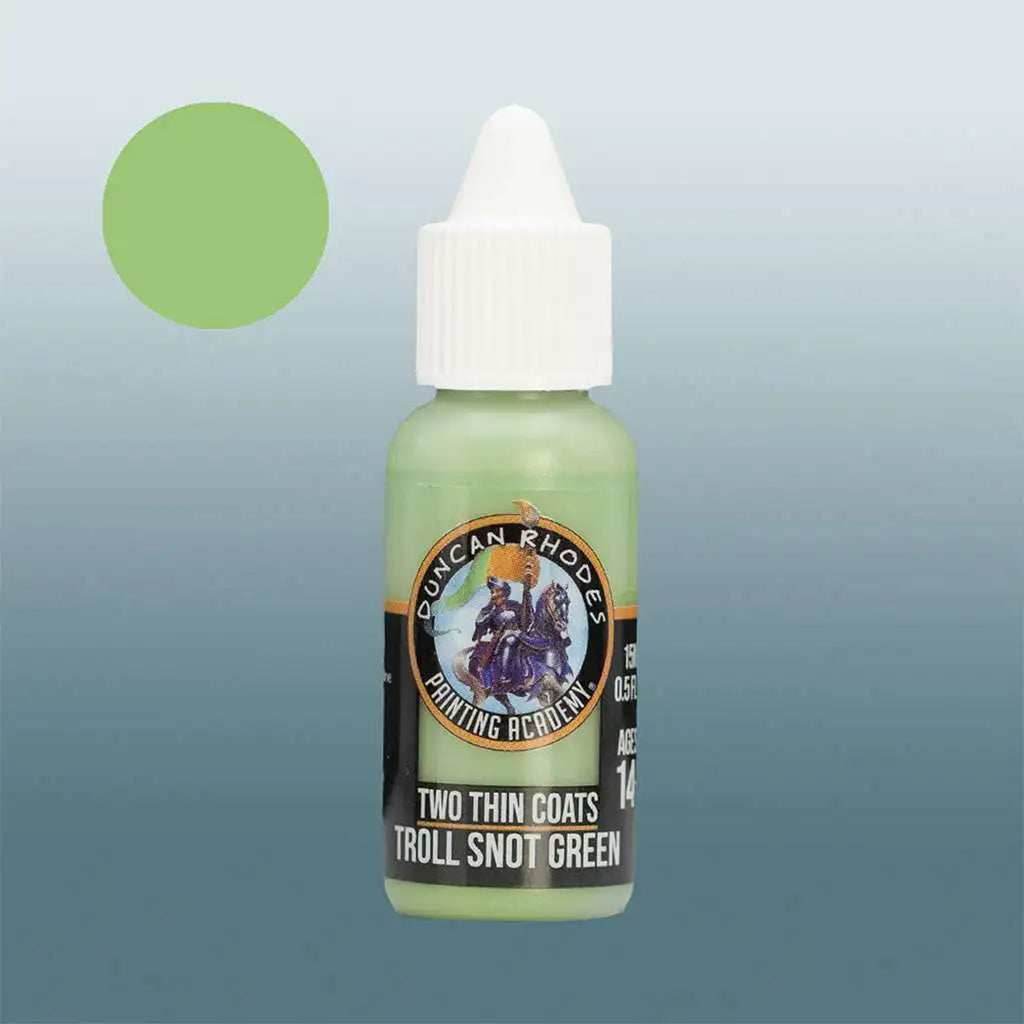 Two Thin Coats Highlight: Troll Snot Green -