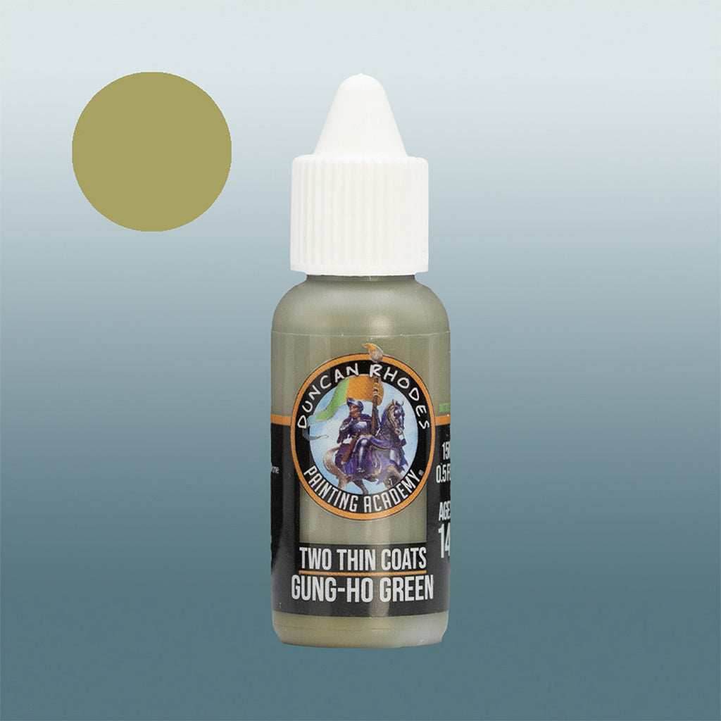 Two Thin Coats Midtone: Gung-Ho Green -