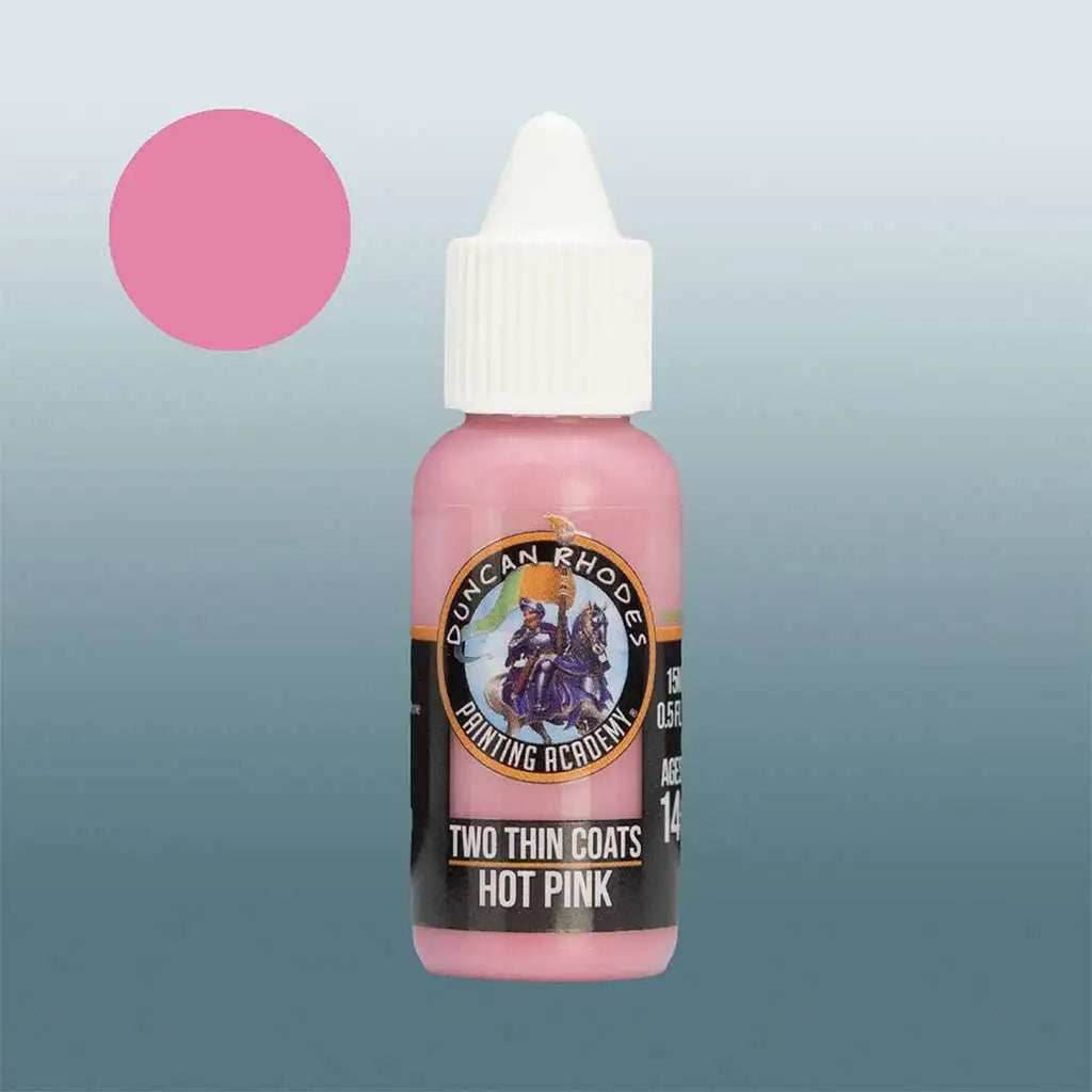 Two Thin Coats Midtone: Hot Pink -