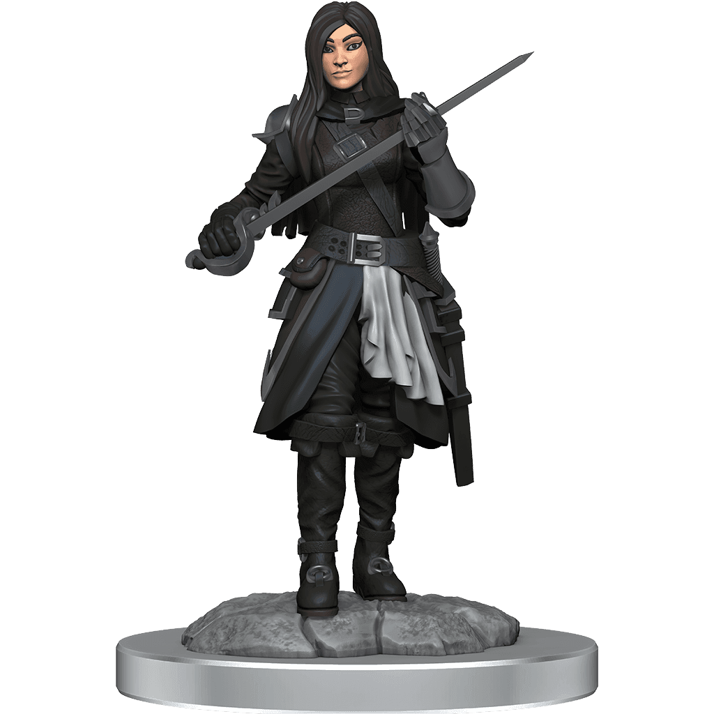D&D: Nolzur's Marvelous Miniatures - Half-Elf Rogue Female -