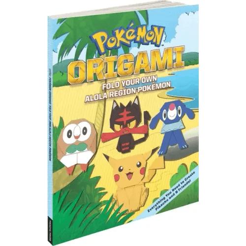 Pokémon Origami: Fold Your Own Alola Region Pokémon - Paperback -