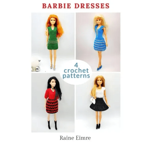 Barbie Dress Crochet Patterns - Paperback -