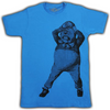 Alice in Wonderland Tweedle Dee Dum Mens Turquoise Blue T-Shirt Tee