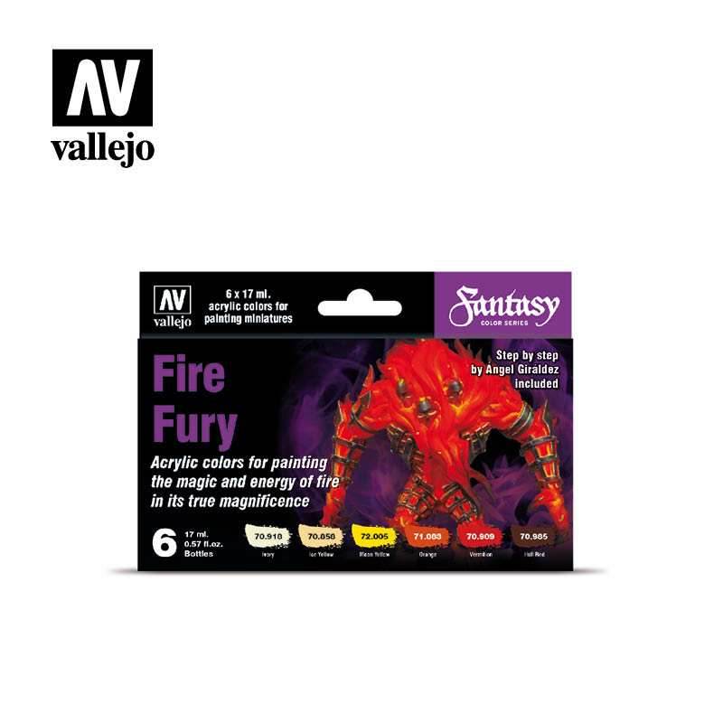 Fantasy Color Series: Fire Fury -