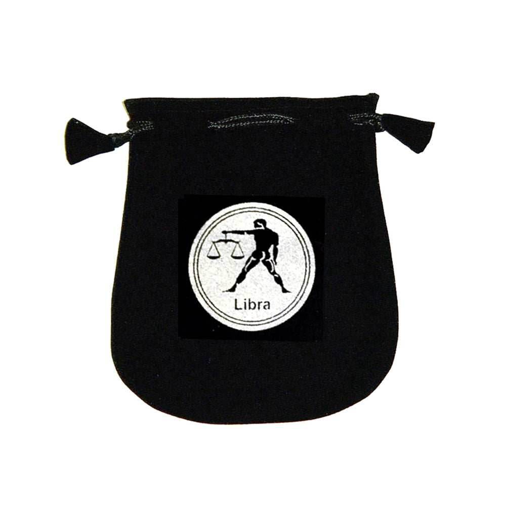 Velvet pouch - Libra -
