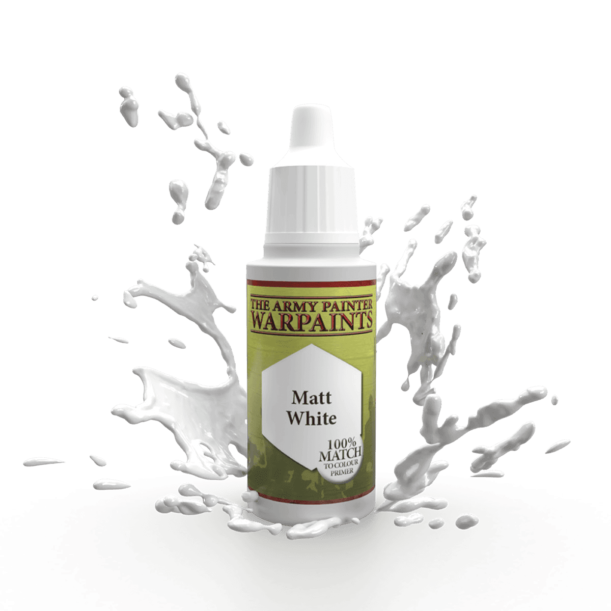 Army Painter Warpaints: Matt White 18ml -