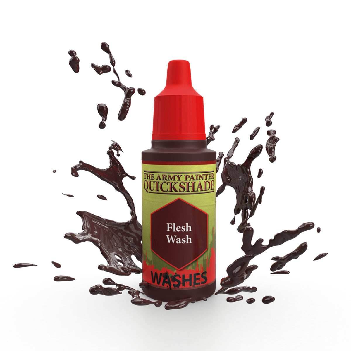 Army Painter Warpaints: Quick Shade - Flesh Wash 18ml -