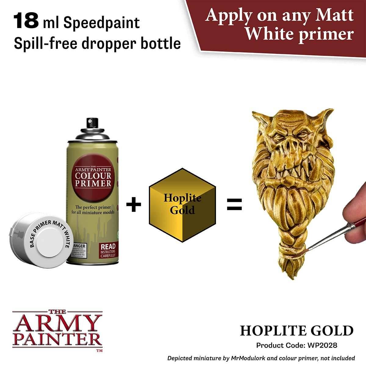 Army Painter Warpaints Speedpaint 2.0: Hoplite Gold 18ml -