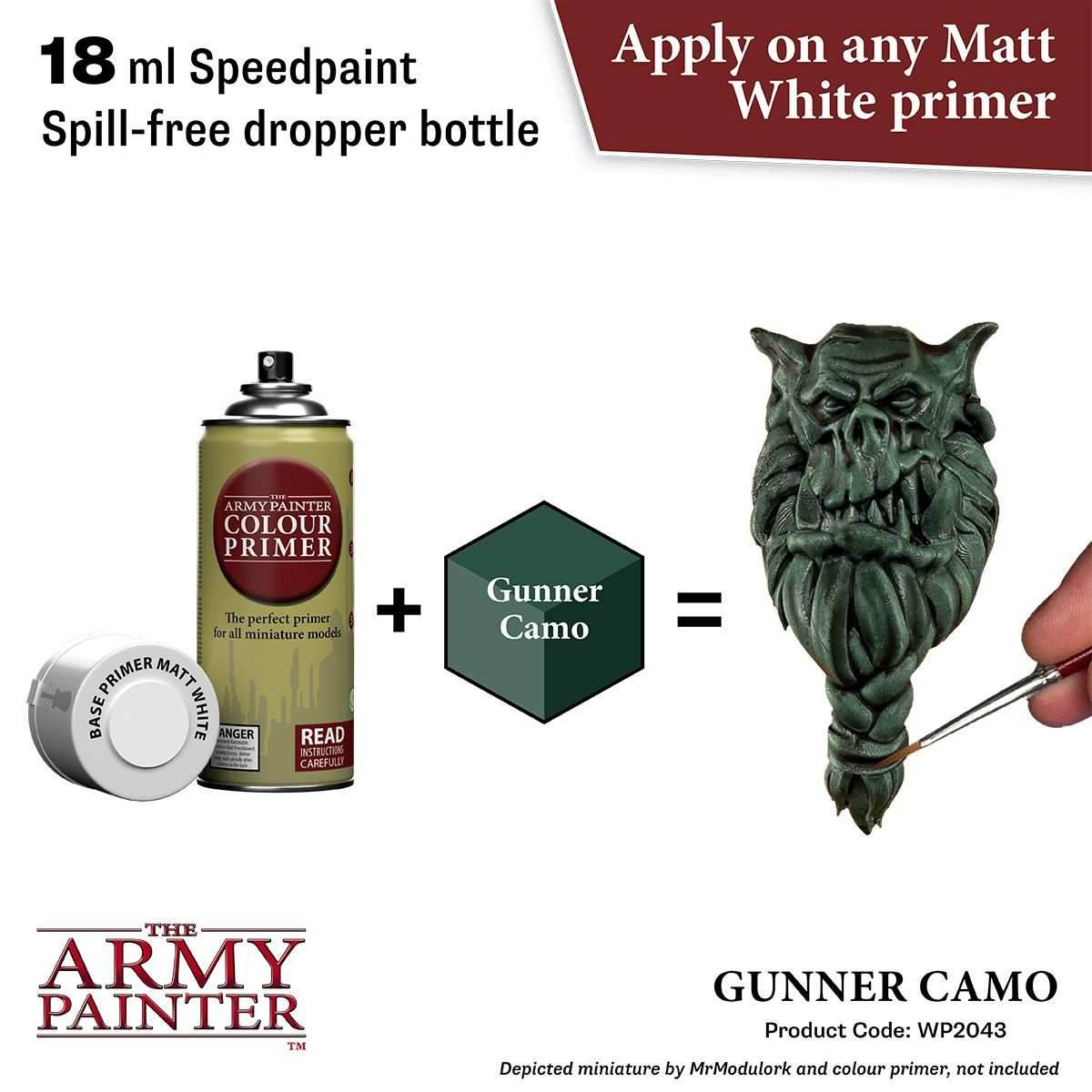 Army Painter Warpaints Speedpaint 2.0: Gunner Camo 18ml -