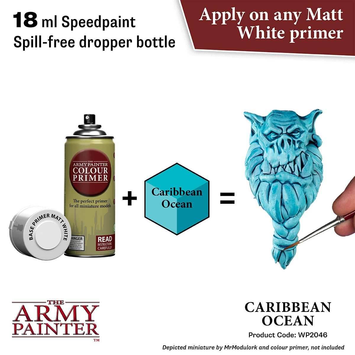 Army Painter Warpaints Speedpaint 2.0: Caribbean Ocean 18ml -