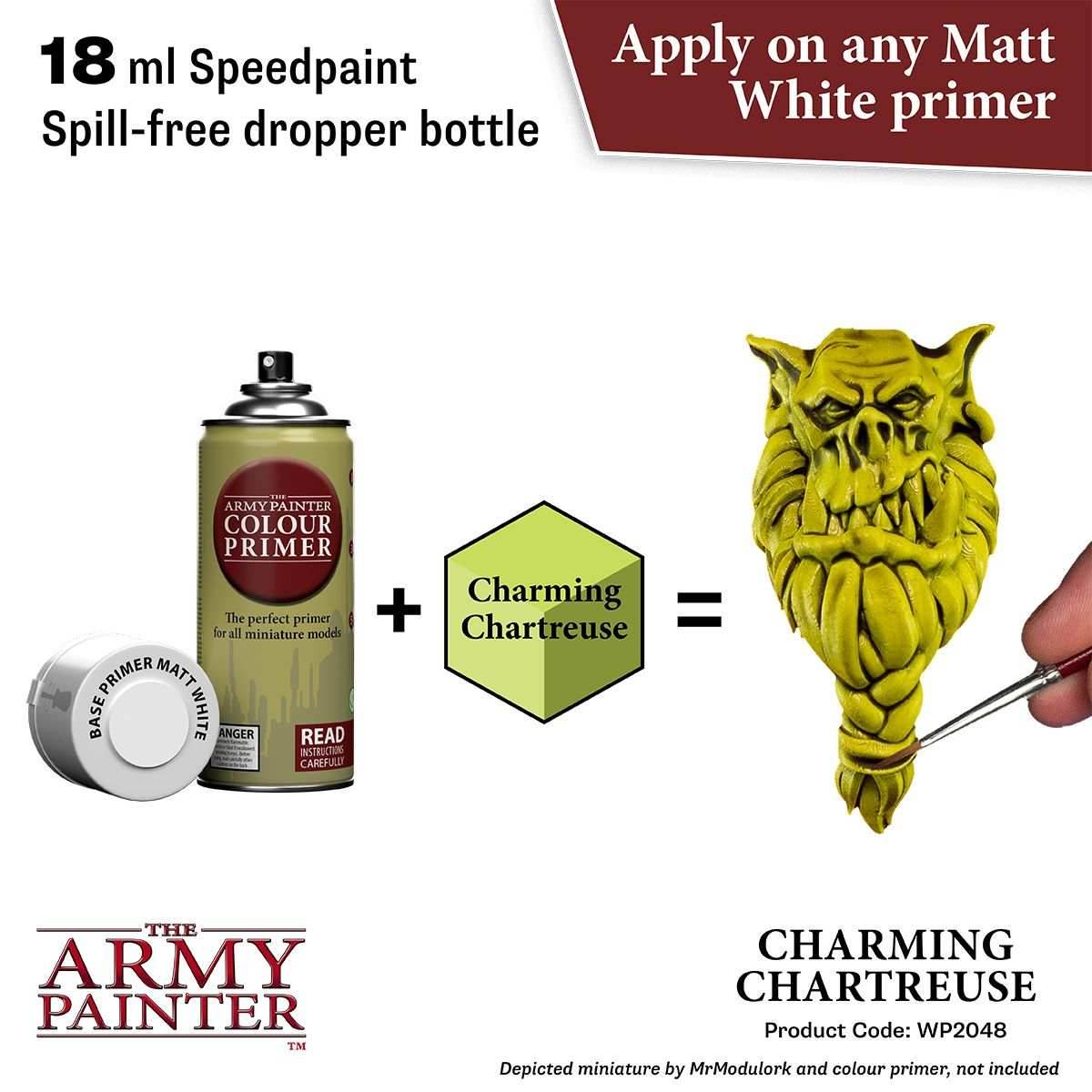 Army Painter Warpaints Speedpaint 2.0: Charming Chartreuse 18ml -