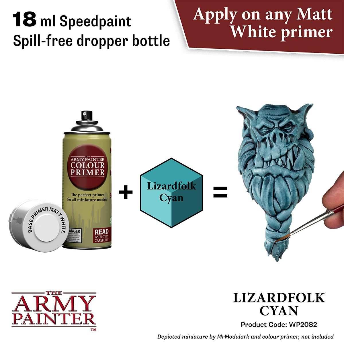 Army Painter Warpaints Speedpaint 2.0: Lizardfolk Cyan 18ml -