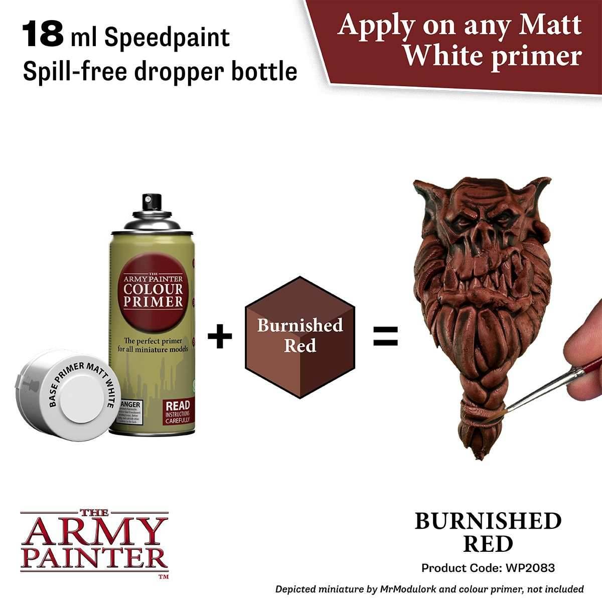 Army Painter Warpaints Speedpaint 2.0: Burnished Red 18ml -