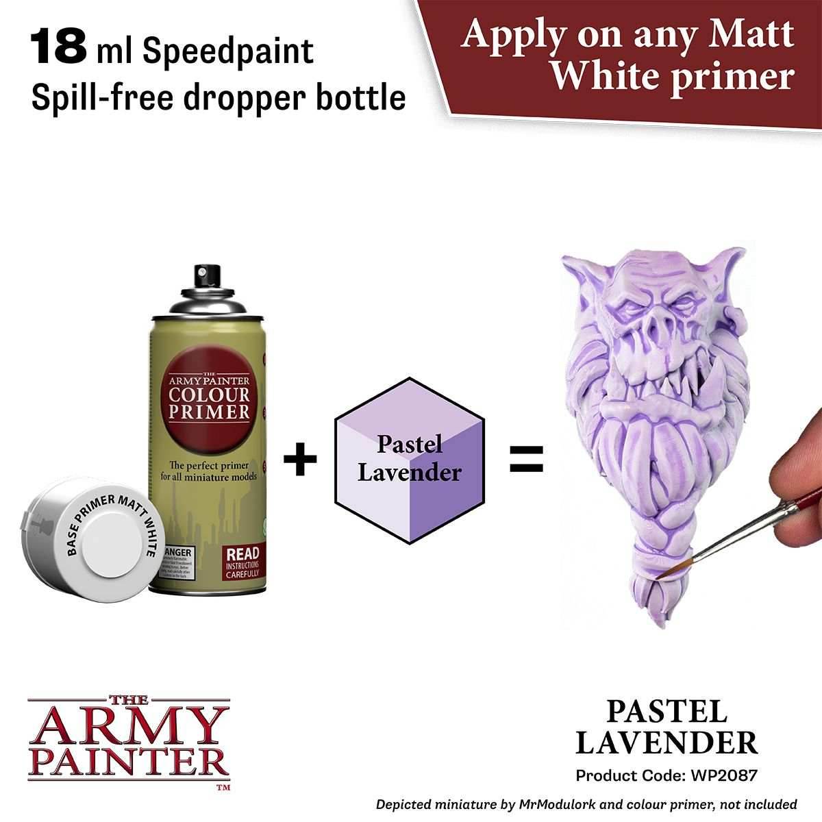 Army Painter Warpaints Speedpaint 2.0: Pastel Lavender 18ml -