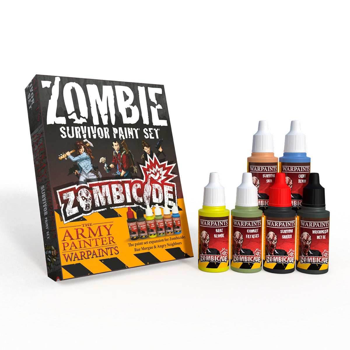 Army Painter Warpaints: Zombicide Survivor Paint Set -