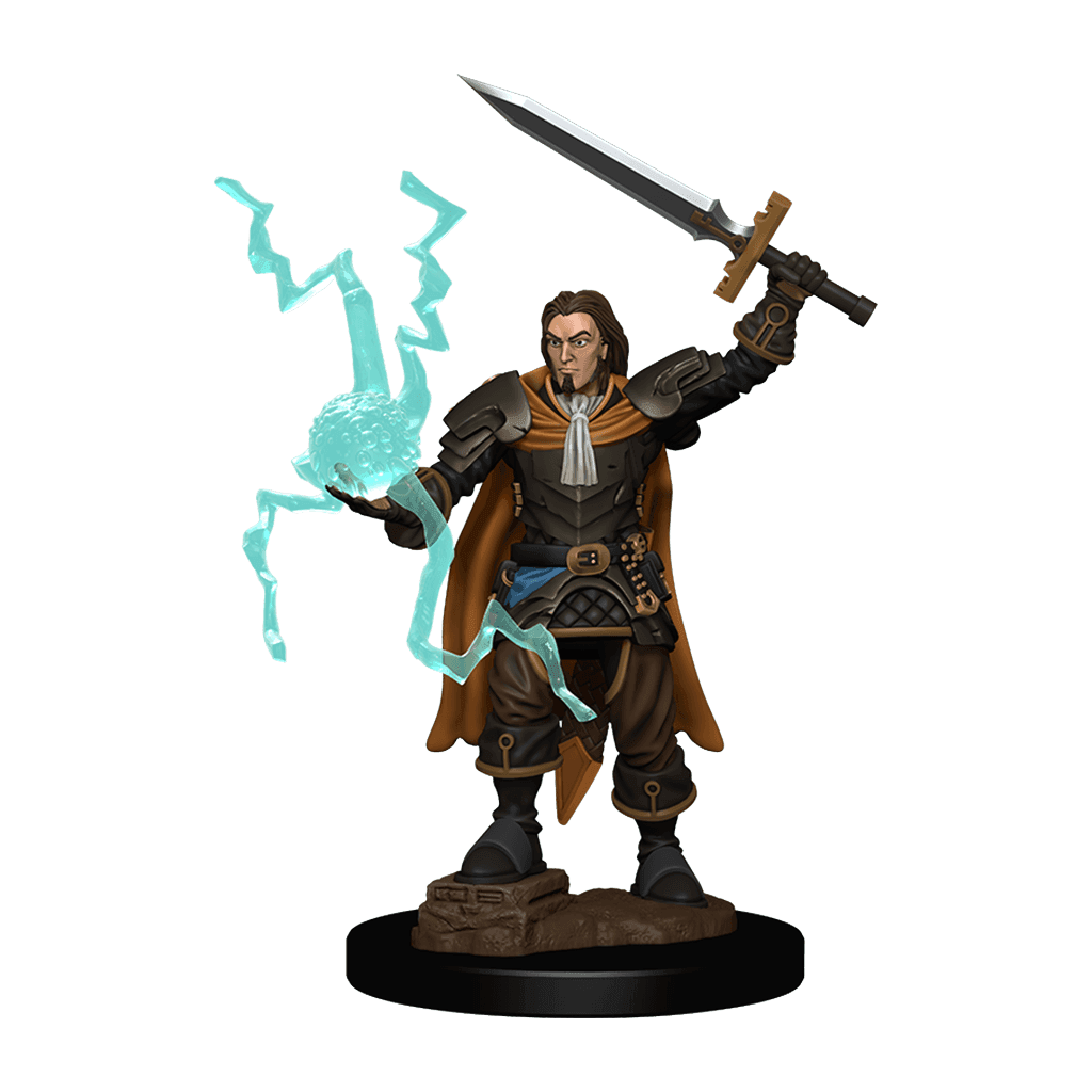 Pathfinder Battles: Human Cleric Male -