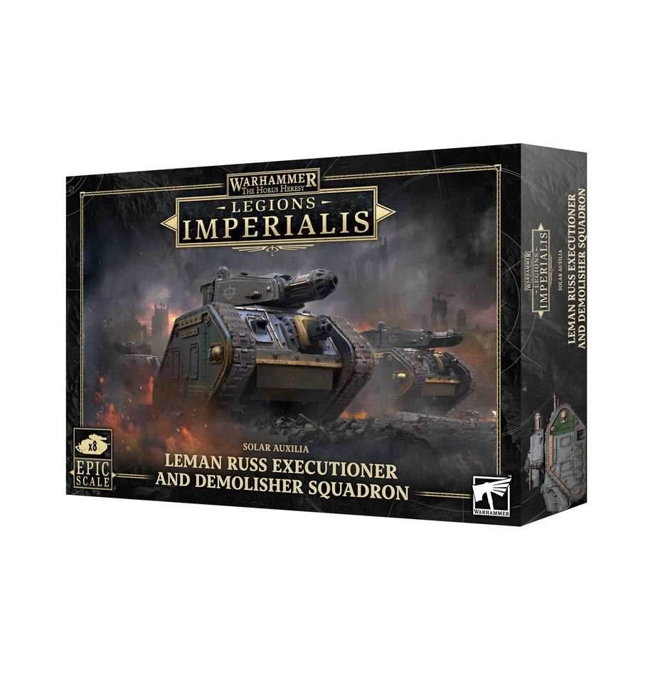 Warhammer Legions Imperialis: Leman Russ Executioner/Demolisher Squadron -