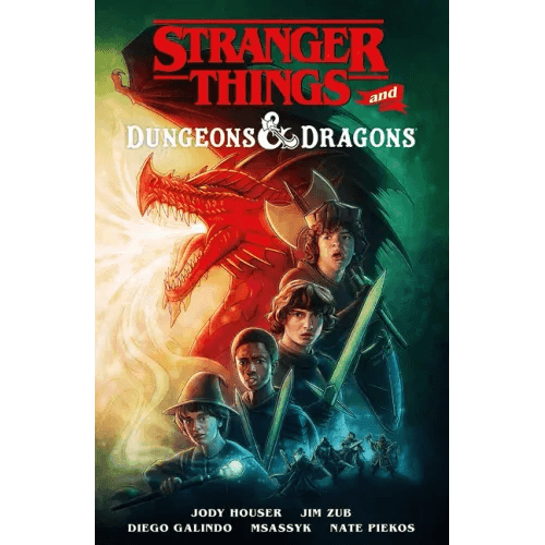 Stranger Things and Dungeons & Dragons (Graphic Novel) - Paperback -