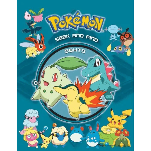Pokémon Seek and Find: Johto - Hardcover -