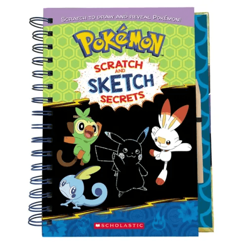 Scratch and Sketch Secrets (Pokémon) - Hardcover -