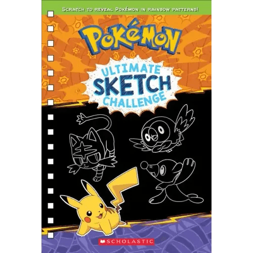 Pokémon: Ultimate Sketch Challenge - Hardcover -