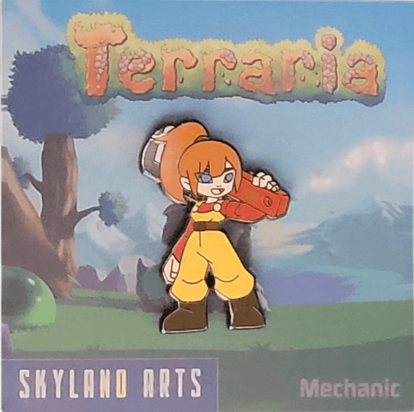 The Mechanic Hard Enamel Pin -