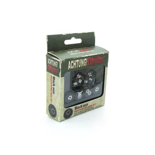 Achtung! Cthulhu Black Sun Dice Set -
