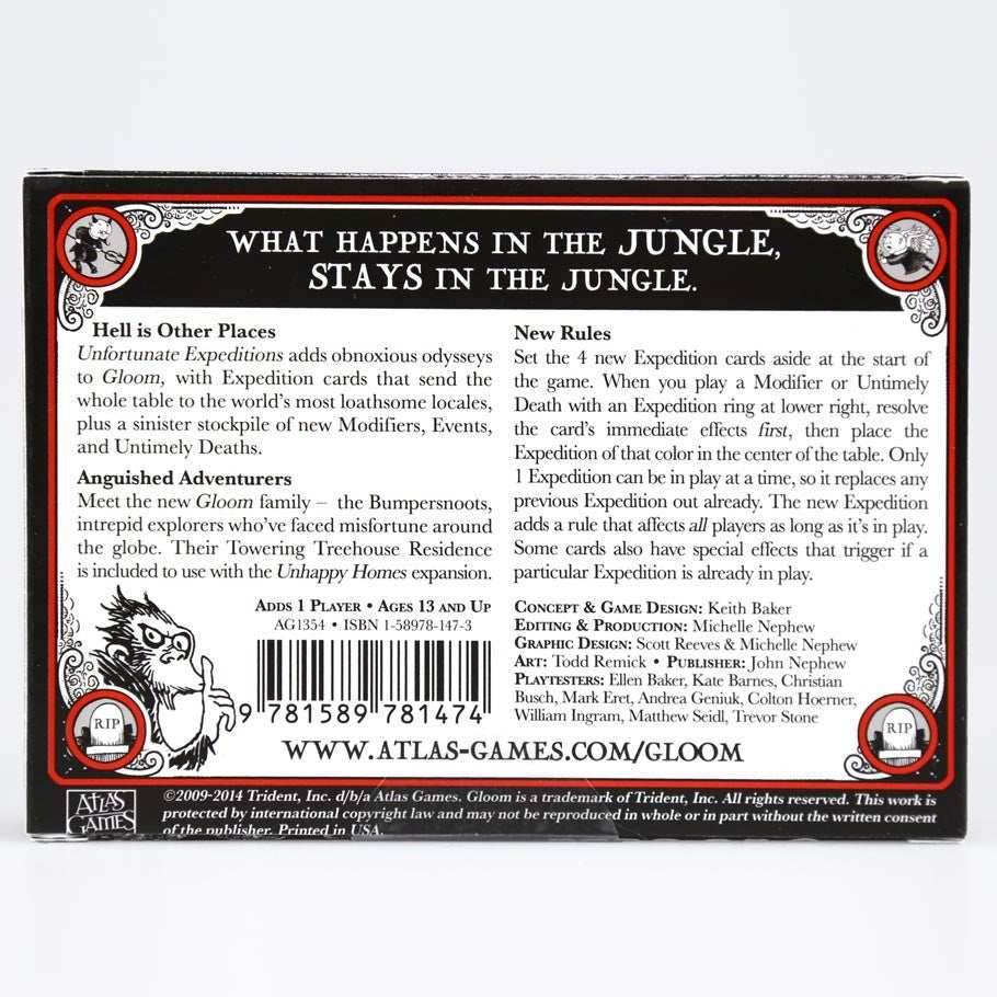 Gloom (2nd Edition): Unfortunate Expeditions -