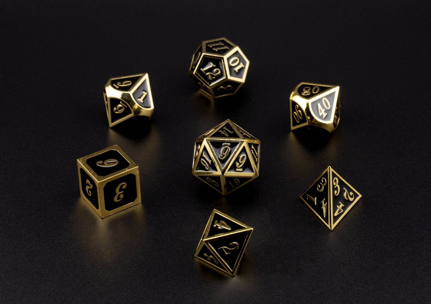 Auric Eclipse Dice Set -