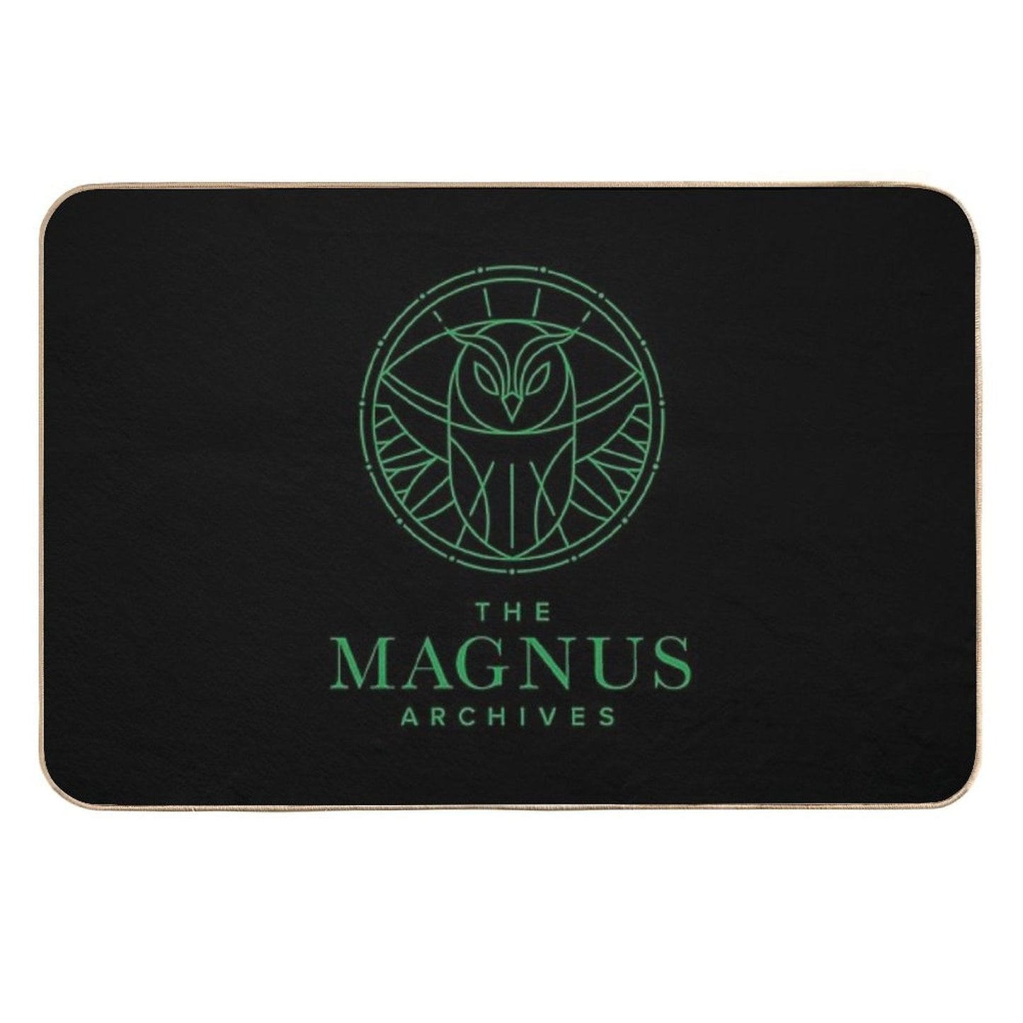 All Seeing Owl Absorbent Bath Mat
