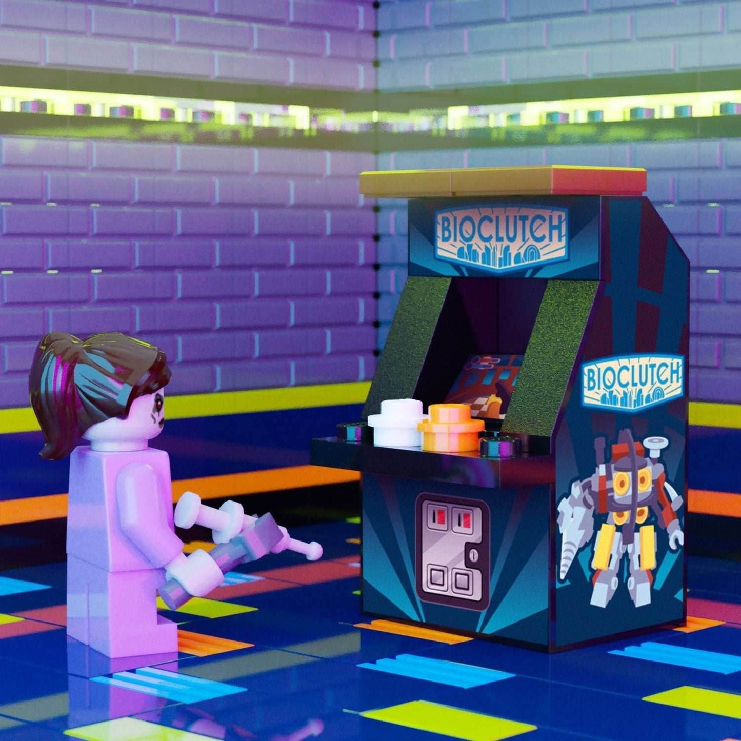 BioClutch - Custom Arcade Machine -