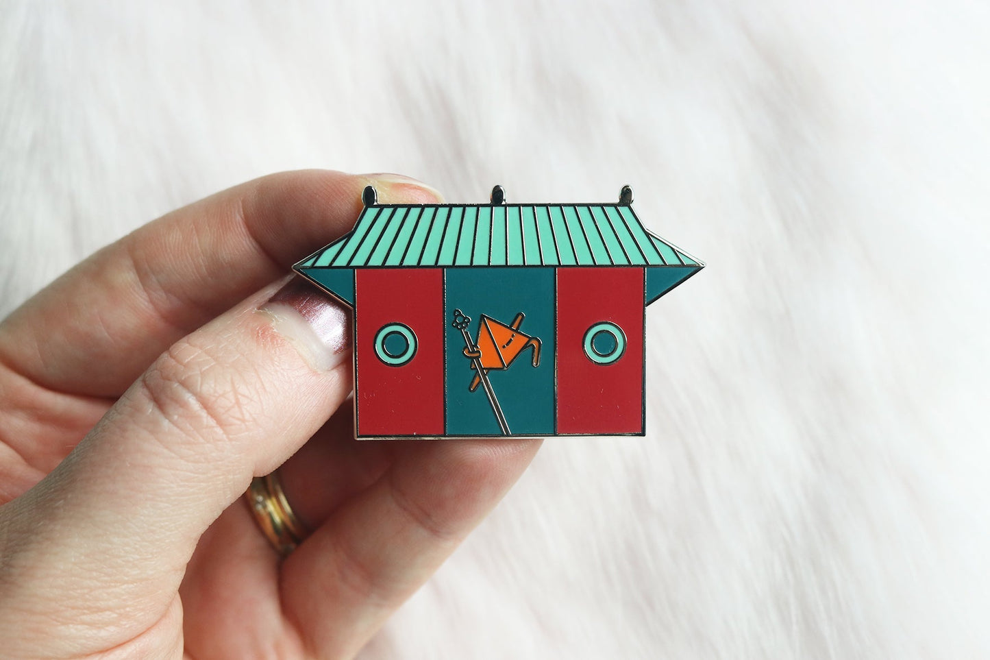 Monk Class Hard Enamel Pin