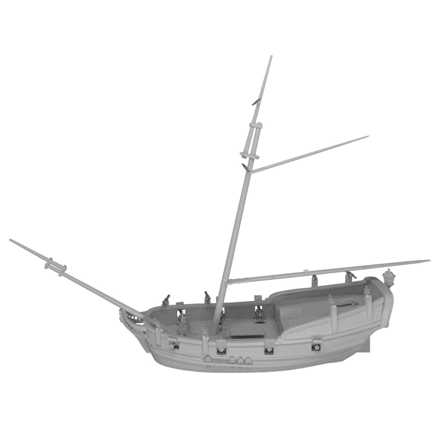 Blood & Plunder: Sloop Ship (Plastic) -