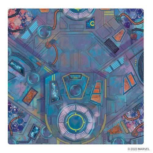 Marvel Crisis Protocol: Spaceport Showdown Game Mat -
