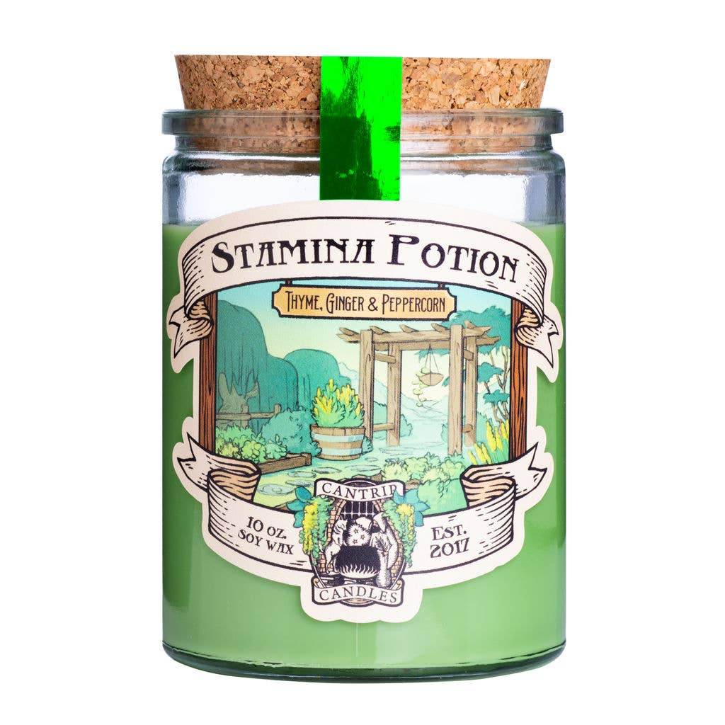 Cantrip Candles - Stamina Potion 10oz -