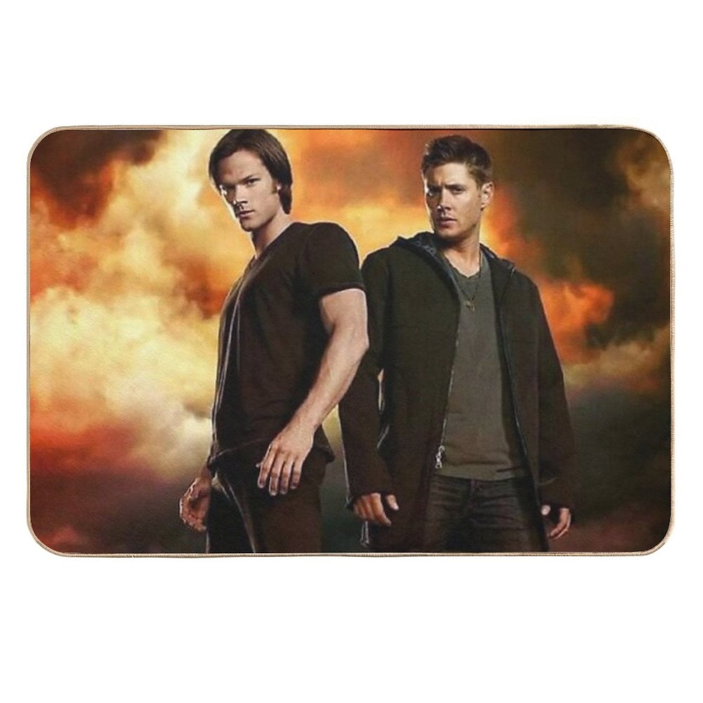 Brothers Winchesters Repositionable Bath Mat