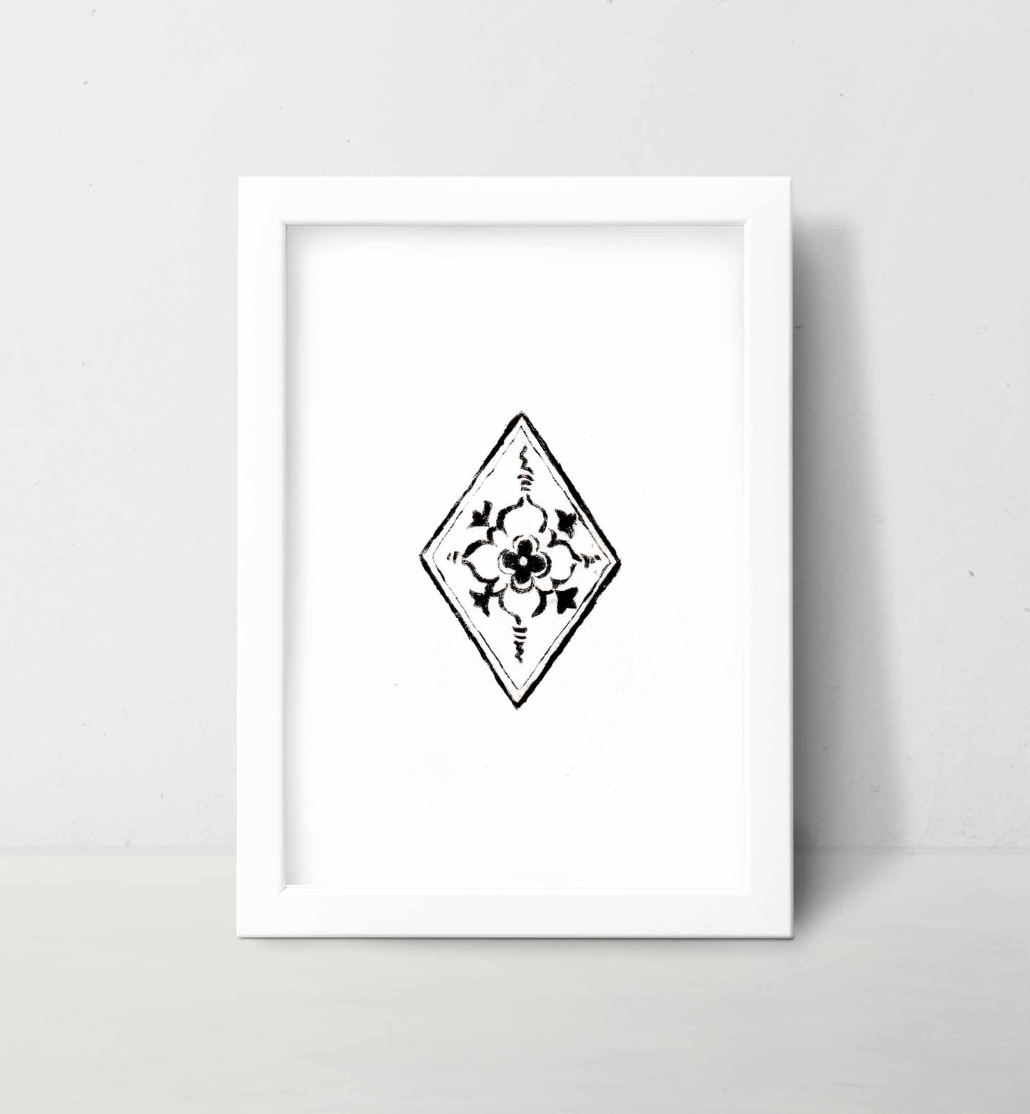 "Regal Bloom" Fine Art Print: A Tribute to Medieval Elegance